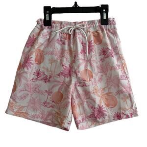 Janie & Jack x Serena Williams tropical swim trunks